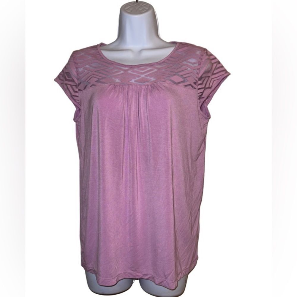Banana Republic Lavender Top Size Medium